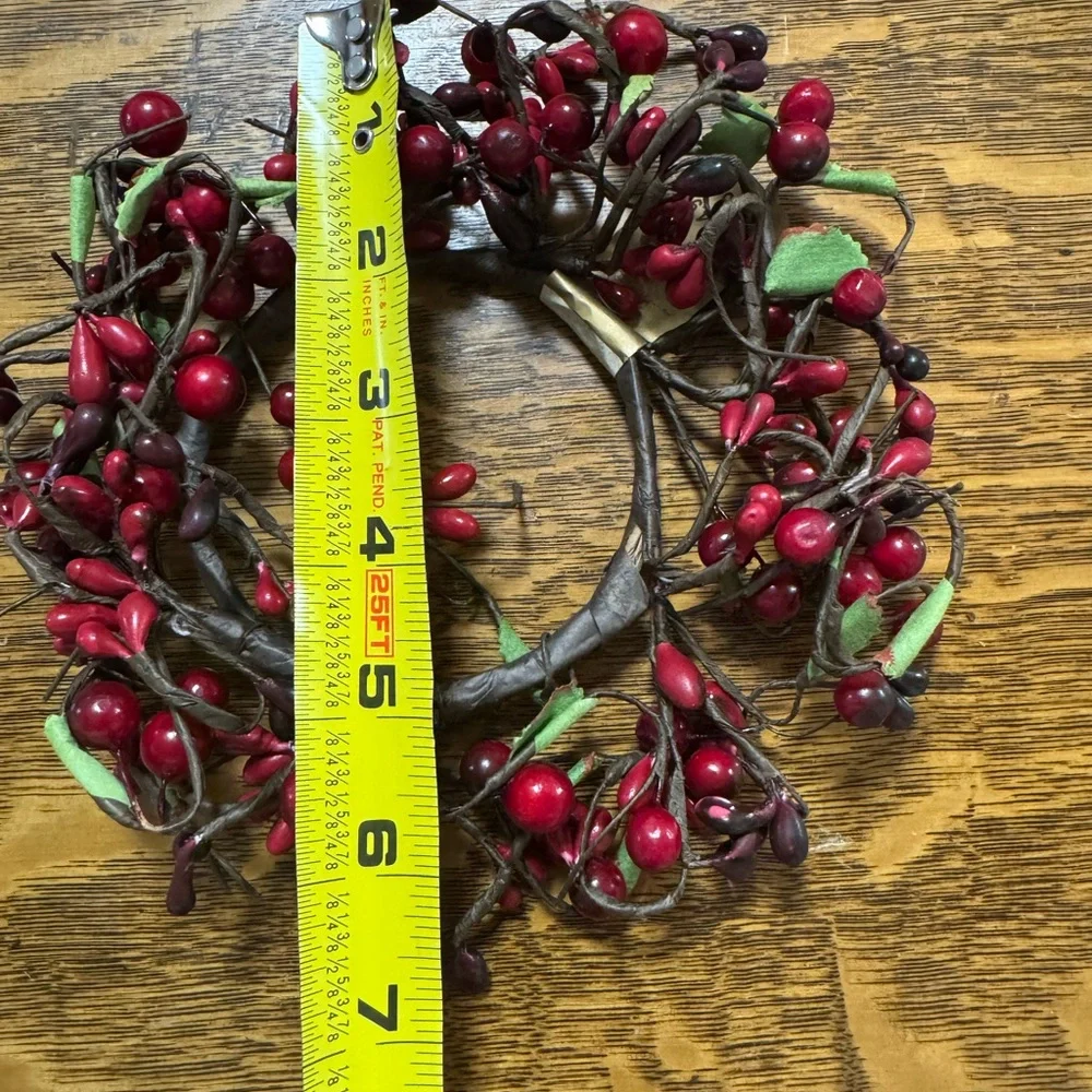 Michaels 8” Red Berry Garland